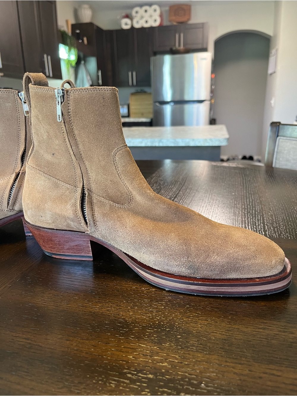 J. Lindeberg Men’s Wyatt Suede Boots Size 43 / US 10 - Picture 10 of 16